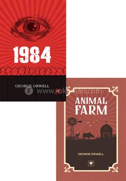 Two famous books by George Orwell Package image