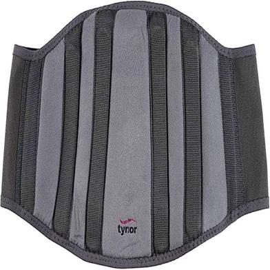 TYNOR Shoulder Support Double Lock (Neo), Black, Universal, 1 Unit & Tynor  Lumbo Sacral Belt, Grey, Large, 1 Unit 