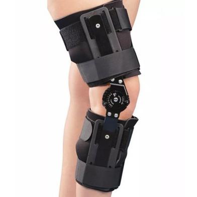 Tynor R.O.M Knee Brace Knee, Calf And Thigh Support (Free Size, Black) image