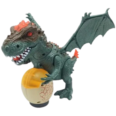 Tyrannosaurus Simulation Sound Toy Dinosaur (dinosaur_bo_m8018-2_green) image