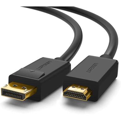 UGREEN 10239 DP Male to HDMI Male Cable 1.5m (Black) image