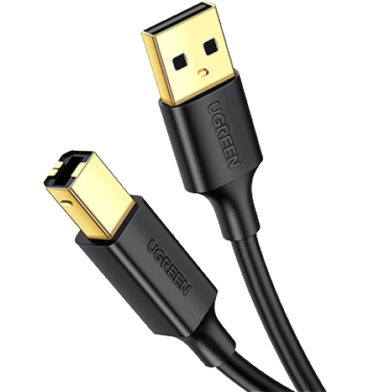 UGREEN 10351 USB 2.0 AM to BM Print Cable 3m (Black) US135 image