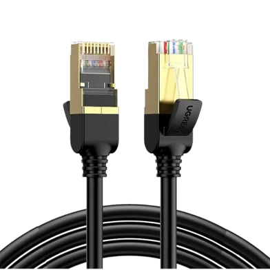 UGREEN 11229 Cat 7 F/FTP Lan Cable 0.5m (Black) NW107 image