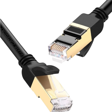 UGREEN 11270 Cat 7 F/FTP Lan Cable 3m (Black) NW107 image