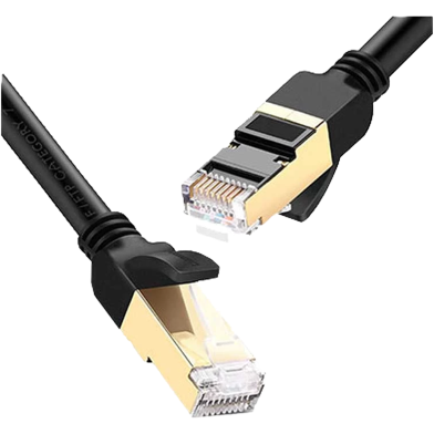 UGREEN 11271 Cat 7 F/FTP Lan Cable 5m (Black) NW107 image