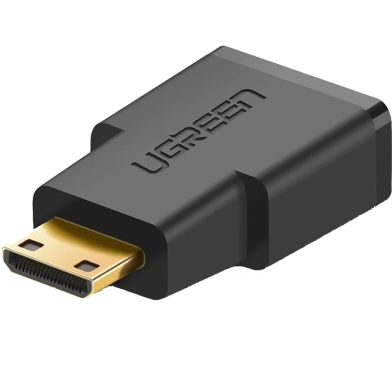 UGREEN 20101 Mini HDMI Male to HDMI Female Adapter (Black) image