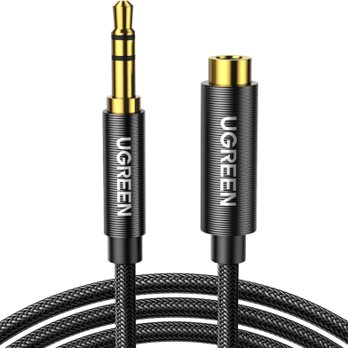 UGREEN 3.5mm Male to 3.5mm Female Extension Cable 1.5m (Black) AV118 image