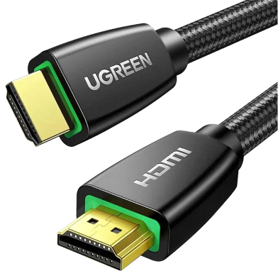 UGREEN 40414 High-End HDMI Cable with Nylon Braid 10m (Black) HD118 image