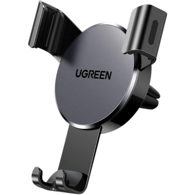 UGREEN 40907 Gravity Drive Air Vent Mount Phone Holder (Deep Black) image