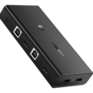 UGREEN 50744 HDMI Switch Box 2 In 1 Out KVM Switching CM200 image