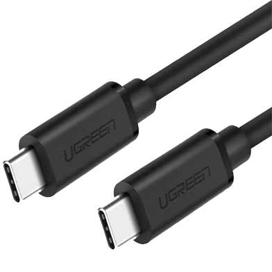 UGREEN 50998 USB 2.0 Type C to Type C Cable Nickel Plating 1.5m (Black) US286 image
