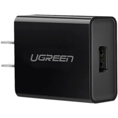 UGREEN 60495 Fast Charging Power Adapter with QC3.0 18W US (Black) image