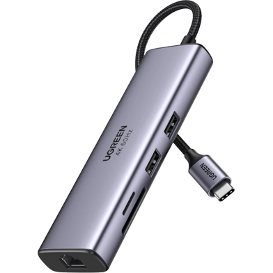 UGREEN 60515 USB-C Multifunction Adapter with Ethernet Interface CM512 image