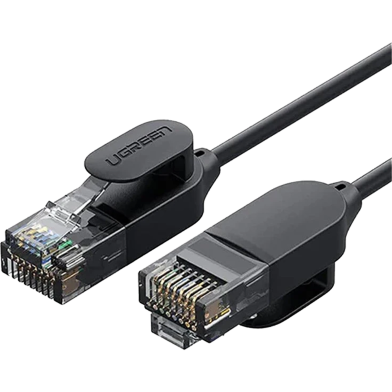 UGREEN 70331 CAT 6A Pure Copper Ethernet Cable OD2.8 0.5m (Black) NW122 image