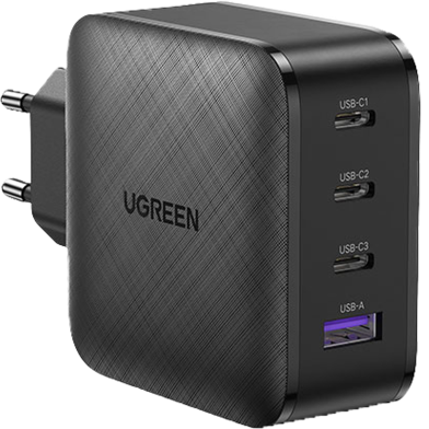 UGREEN 70774 65W Wall Charger (3C1A) EU CD224 image