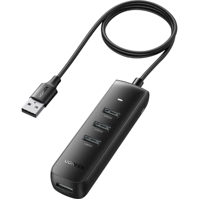 UGREEN 80657 USB 3.0 4-Port Hub 1m (Black) CM416 image