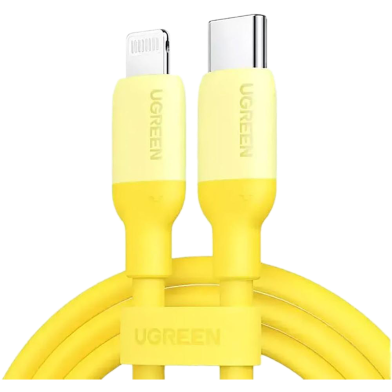 UGREEN 90226 USB-C to Lightning Cable 1m (Yellow) #US387 image