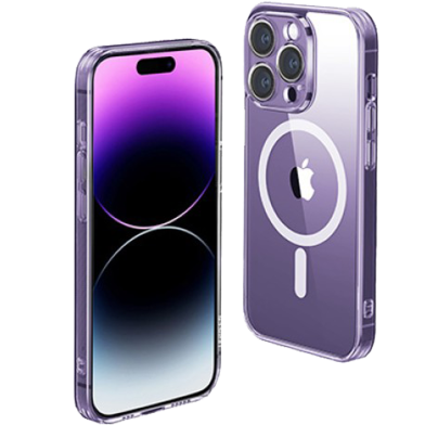UGREEN 90936 Classy Transparent Magnetic Protective Case for iPhone 14 Pro ( Transparent) LP643 image