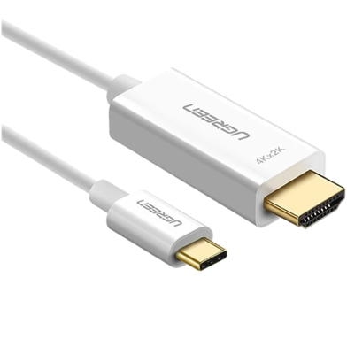 UGREEN MM121-30841 USB TYPE-C TO HDMI CABLE 1.5M GRAY image