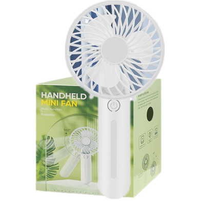 USB Handheld Mini Fan Personal Cooling Fan With Strong Airflow and Long Battery Life (Multicolor) image