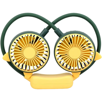 USB Rechargeable Wearable Neckband Fan image