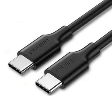 Ugreen 50997 USB 2.0 Type C to Type C Cable Nickel Plating 1m (Black) image