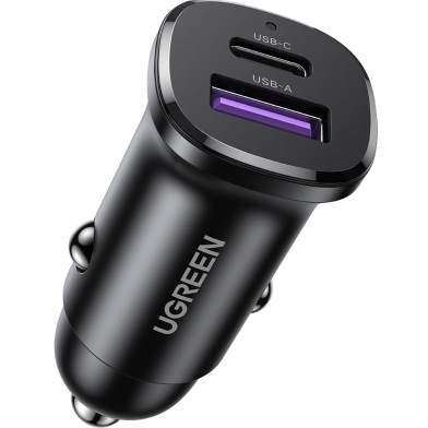 Ugreen A Plus C Dual-Port Car Charger PD30W Plus SCP22.5W image