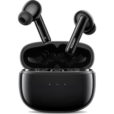 Ugreen HiTune T3 Active Noise-Cancelling Wireless Earbuds Black image