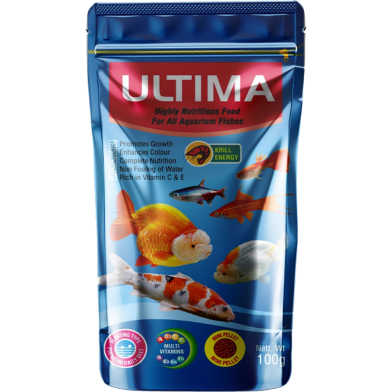 Ultima Nutrition Fish Food Pouch 100 gm image