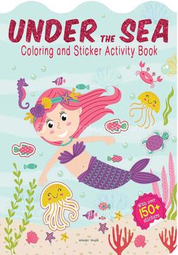 Under The Sea - Coloring and Sticker Activity Book image