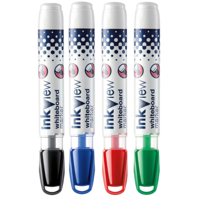 Uni-Ball Ink View Whiteboard Marker 4 Pcs image