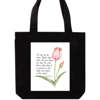 Unisex Shoulder Tote Bag With Zipper image