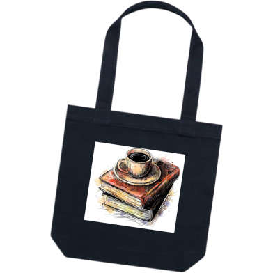 Unisex Shoulder Tote Bag With Zipper image