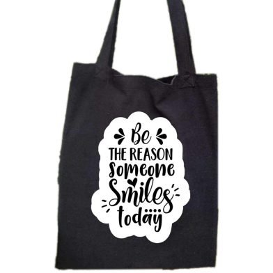 Unisex Top Handle Tote Canvas Bag With Zipper And Pocket-BQE-070 image