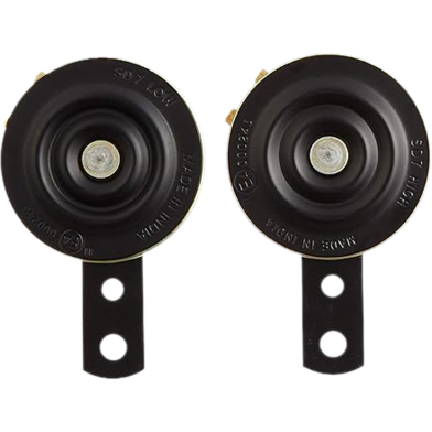 Uno Minda D70 2 Pc Hi Low Loud Horn Weather And Corrosion Resistant (Pulsar Horn) image