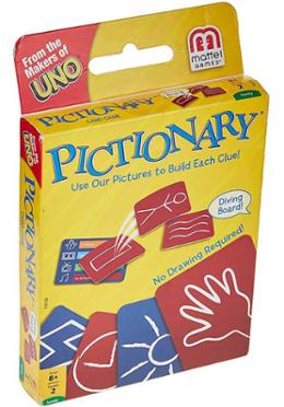 Uno Pictionary Card Game image