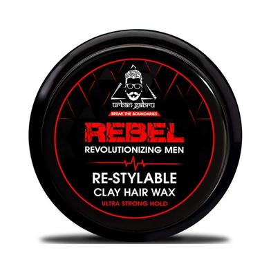 UrbanGabru Rebel Hair styling clay Wax for Men image
