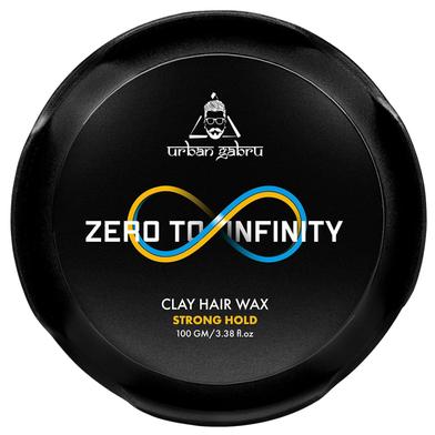 Urbangabru Zero To Infinity Clay Hair Wax - Strong Hold 100gm image