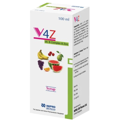V4Z Syrup 100 ml bottle image