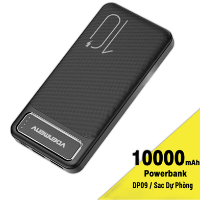 VDENMENV DPO9 Dual USB And Type C 10000mAh Power bank with 5V 2.1A Output image