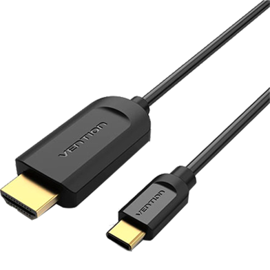 VENTION CGUBH Type-C To HDMI Cable 2M Black(PE Bag,For Online Retail) image