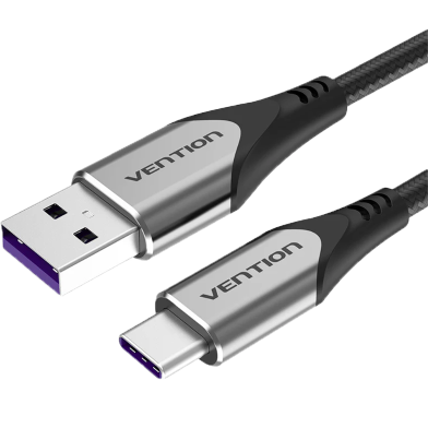 VENTION COFHF USB-C to USB 2.0-A 1M Fast Charging Cable Gray image