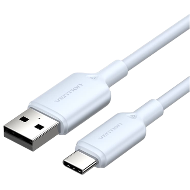 VENTION TRDWF USB 2.0 Type-C to Type-C 3A 1M Cable White image