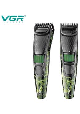 VGR V-053 Camouflage Professional Rechargeable Hair Trimmer image