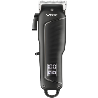 VGR V-683 Cordless Hair Clipper With Taper Lever Adjustment For Men image