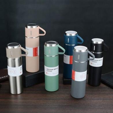 3 In 1 Vacuum Insulated Thermal Flask Set With Cup Set (random Color) – Pro  Store Pk