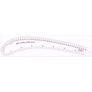 Vary Form Curve Plastic Ruler - 48 cm image