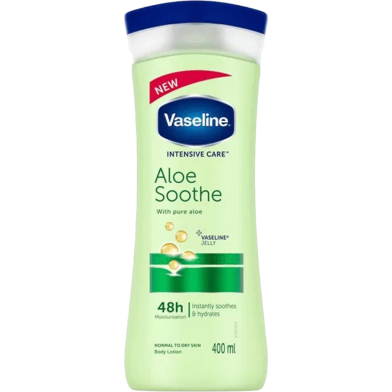 Vaseline Intensive Care Aloe Soothe With Pure Aloe Lotion - 400ml image