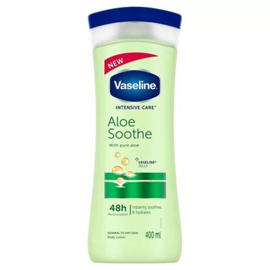 Vaseline Intensive Care Aloe Soothe With Pure Aloe Lotion - 400ml image