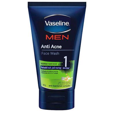 Vaseline Men Anti Acne Face Wash 100gm image